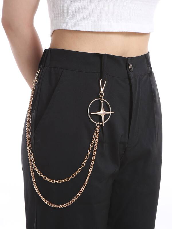 Star Charm Pant Chain SHEIN USA