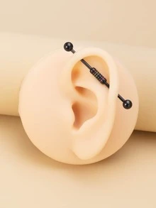Industriellt Barbell Piercing örhänge