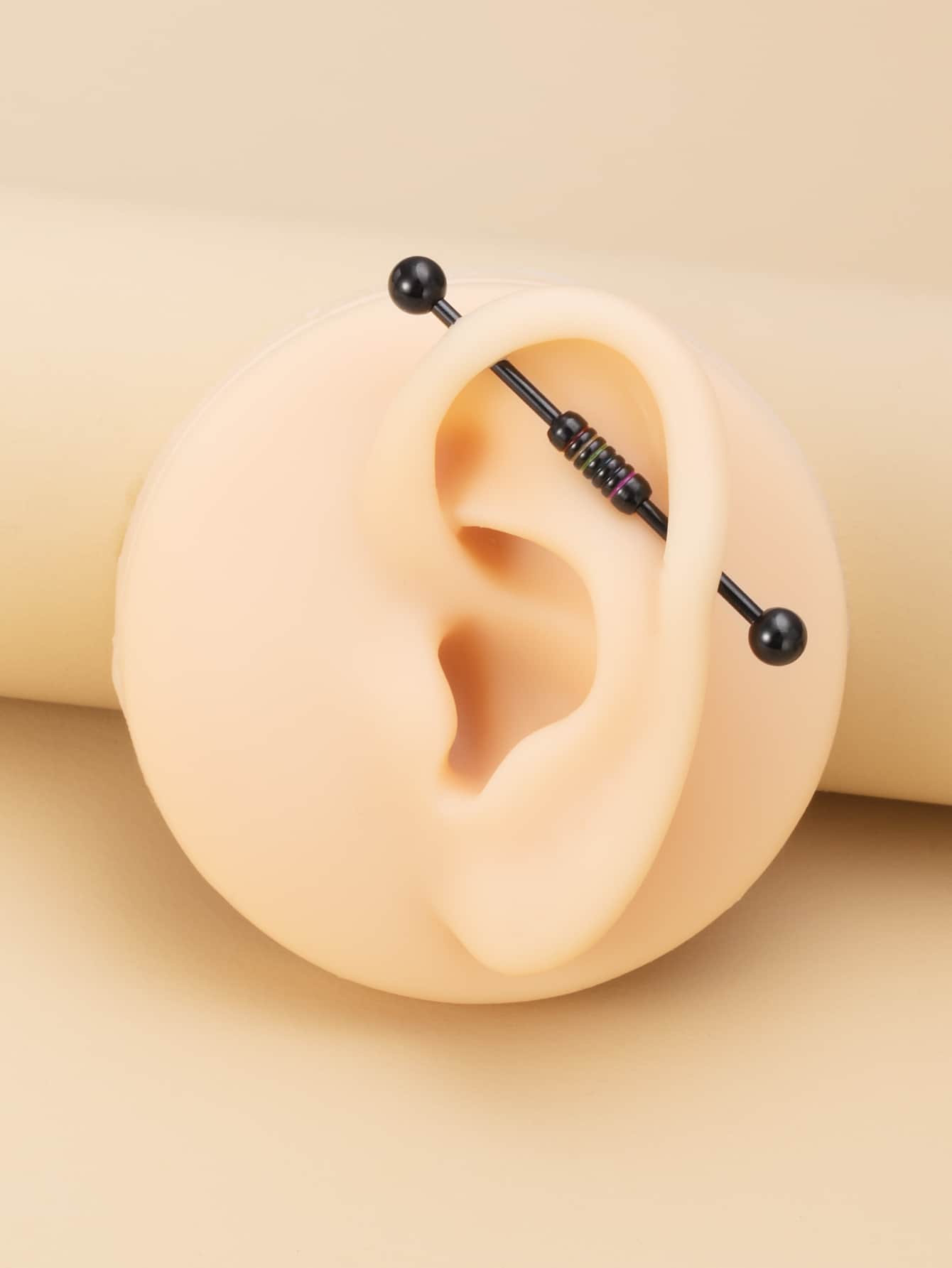 Industriellt Barbell Piercing örhänge