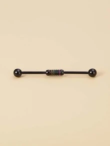 Industriellt Barbell Piercing örhänge