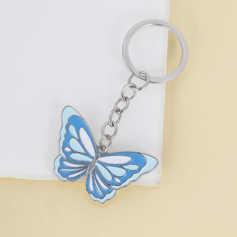 

Butterfly Pendant Keychain, Multicolor