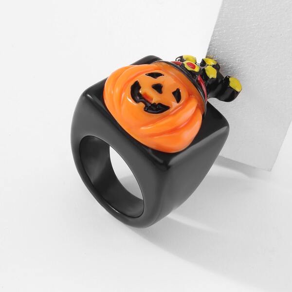 

Halloween Pumpkin Decor Ring, Multicolor