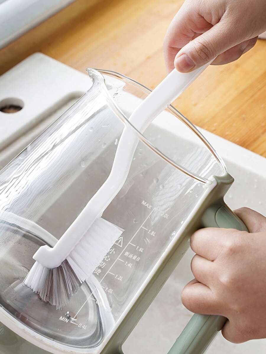 1pc Long Handle Cup Cleaning Brush - Multicolor - View 1
