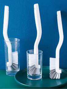1pc Long Handle Cup Cleaning Brush - Multicolor - View 4