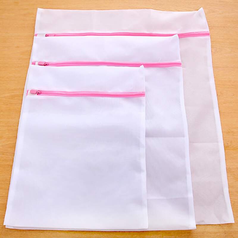

3pcs Mesh Laundry Bag, White