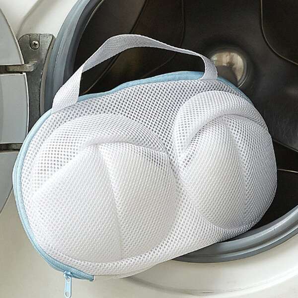 

1pc Plain Laundry Bag, White
