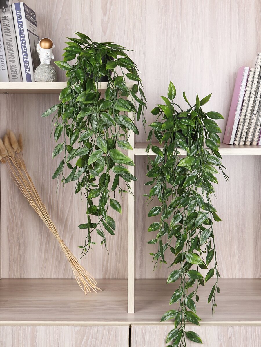 1pc Artificial Vine Plant With Pot - Multicolor - View 1