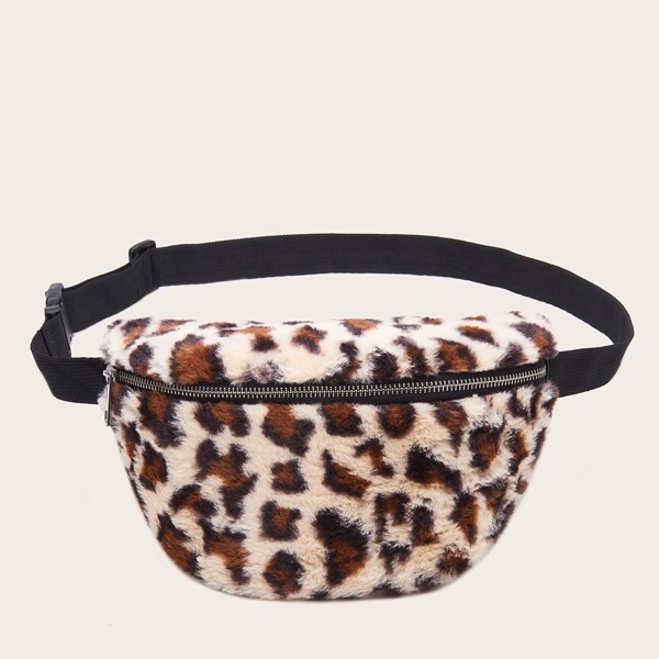 

Leopard Graphic Fanny Pack, Multicolor
