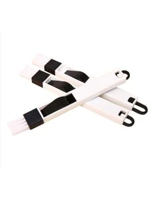 Multifunction Computer Window Cleaning Brush Window Groove Keyboard Cleaner Nook Cranny Dust Shovel Window Track Cleaner - Multicolor - View 5