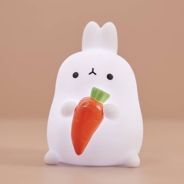 

1pc Rabbit Shaped Night Light, White