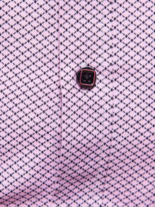 Manfinity Mode Camisa De Botones De Tartán Para Hombre - Rosa - Ver 7