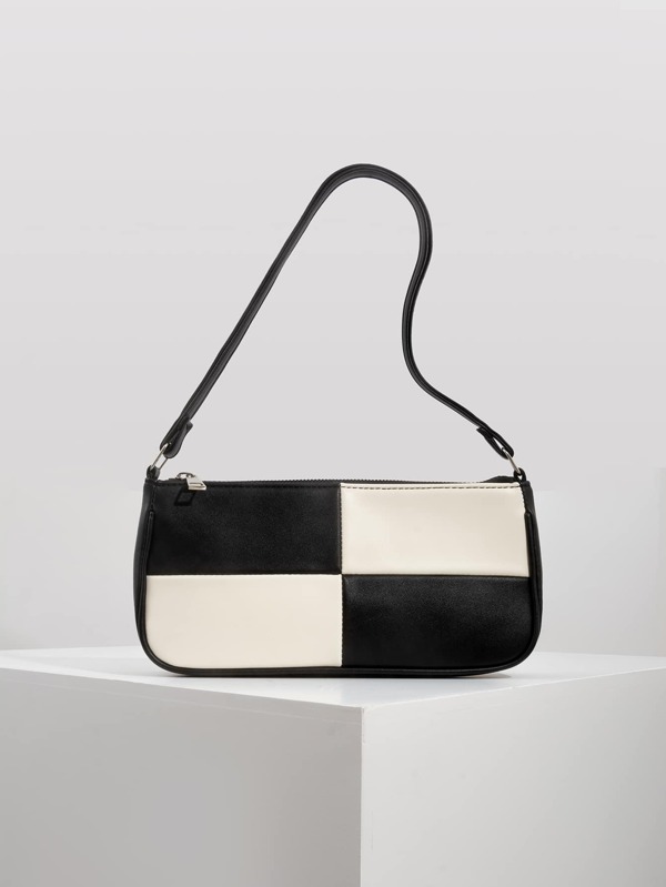 Two Tone Shoulder Bag