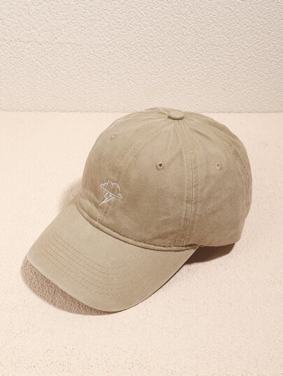 男士雲朵刺繡棒球帽