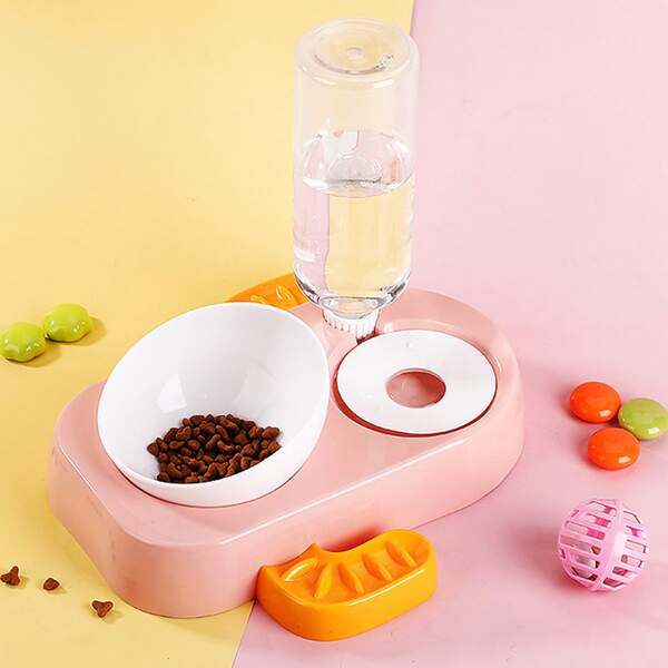 

1pc Cactus Shaped Pet Waterer, Multicolor