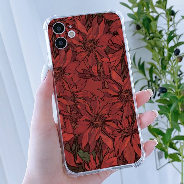 

Flower Pattern Phone Case, Multicolor