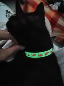 1pc Mẫu ngẫu nhiên Pet Glow Collar - Nhiều màu - Xem 6