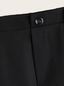 SHEIN Tween Boy 2入組格子縫製褲子 - 彩色 - 查看 7