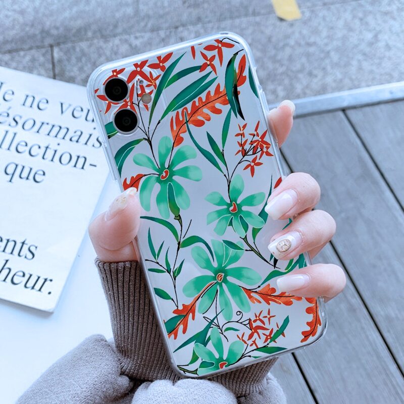 

Flower Pattern Phone Case, Multicolor