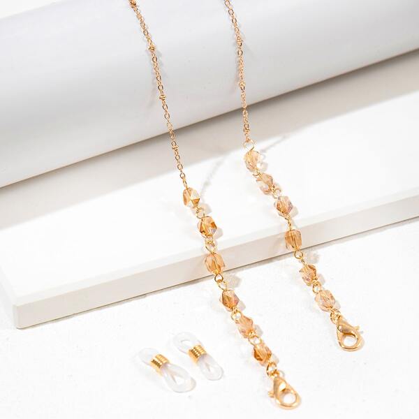 

Minimalist Glasses Chain, Champagne
