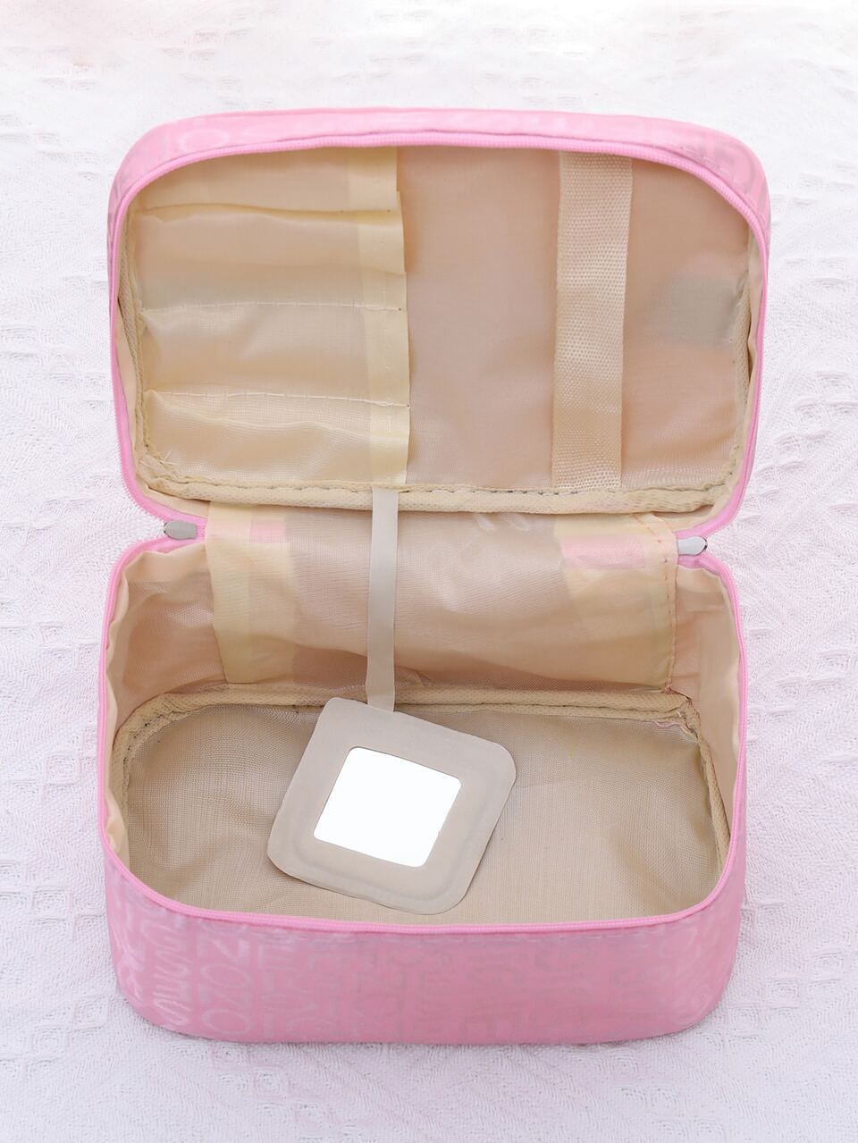Letter Graphic Makeup Bag , Travel Essentials
