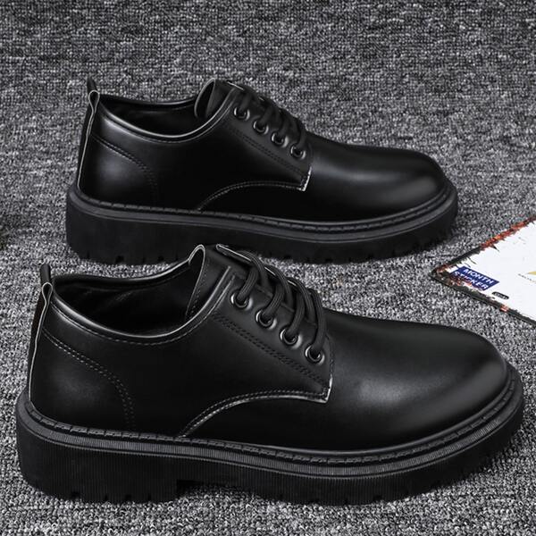 

Men Minimalist Oxford Shoes, Black