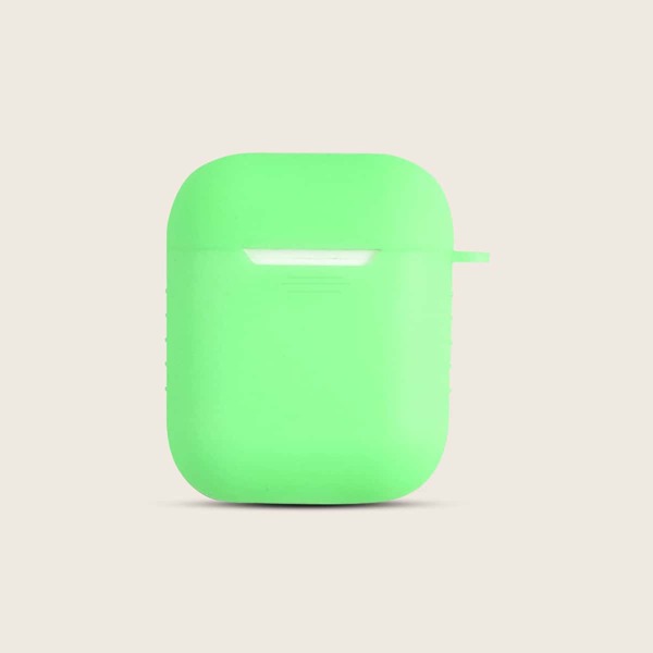 

Силиконовый светящийся чехол для AirPods, Зелёный
