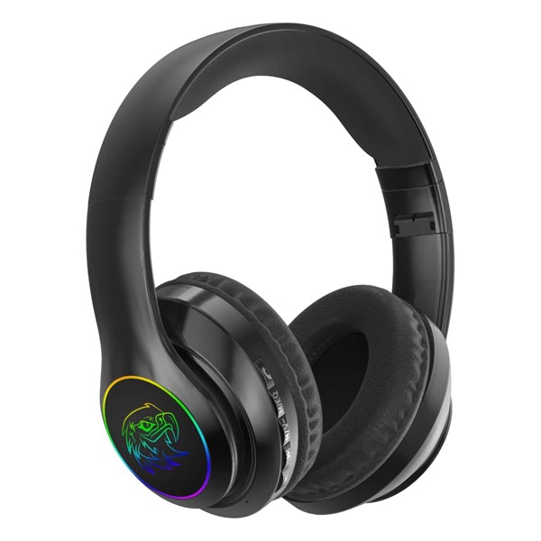 

Складная беспроводная Bluetooth-гарнитура с узором орла, Чёрный