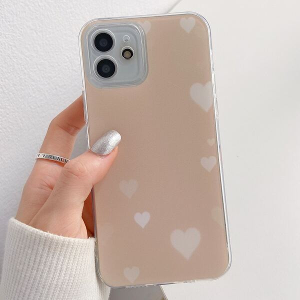 

Heart Pattern Phone Case, Multicolor