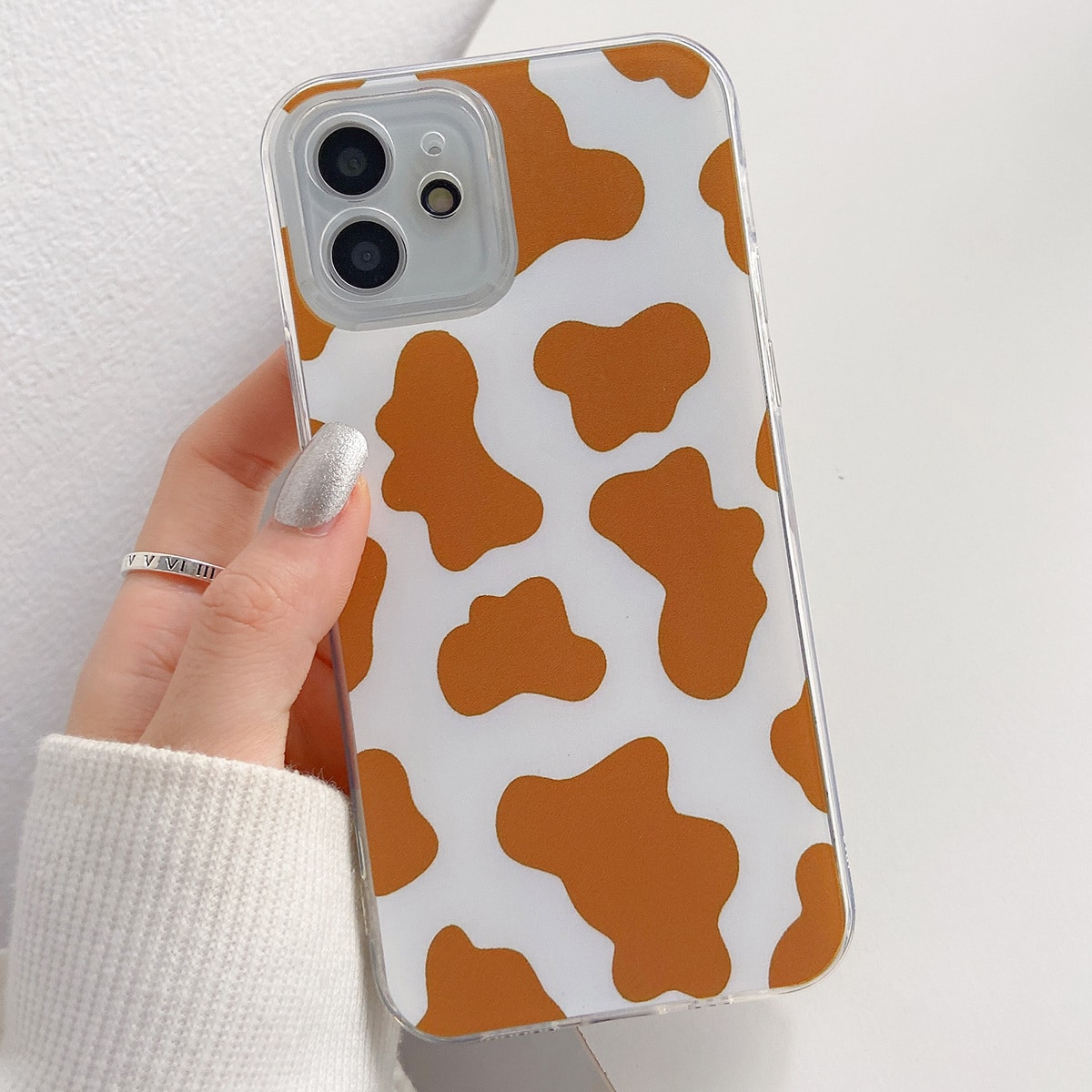 Чехол для телефона с коровьим узором