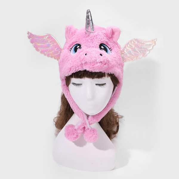 

Unicorn Design Hat, Pink