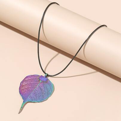 Leaf Charm Necklace