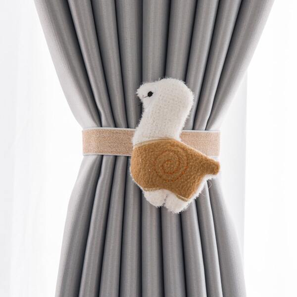 

1pc Alpaca Shaped Curtain Tieback, Multicolor