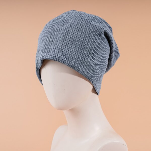 

Men Solid Beanie, Baby blue