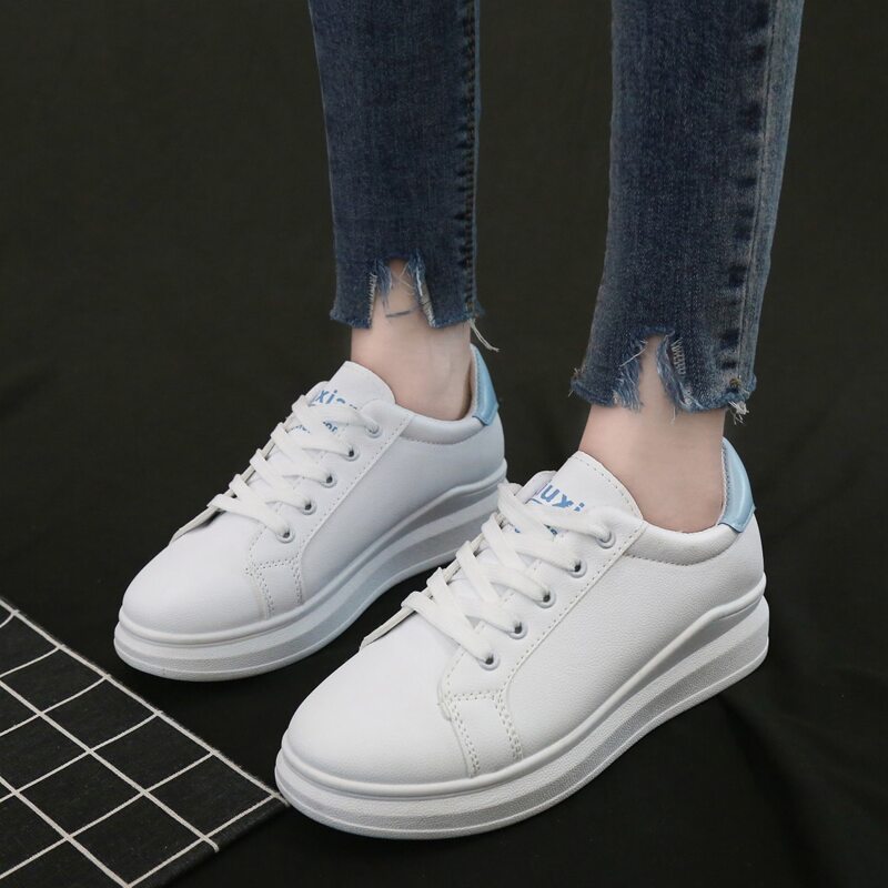 

Lace Up Front Skate Shoes, Blue