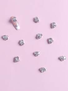 TSZS 10 件水钻装饰美甲装饰