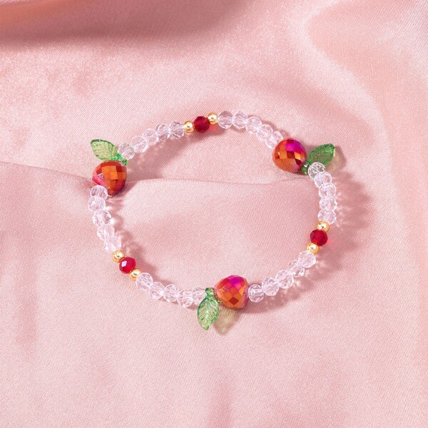 

Crystal Beaded Bracelet, Multicolor