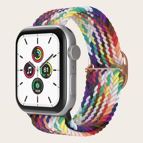 

Woven Nylon Watchband For iWatch, Multicolor