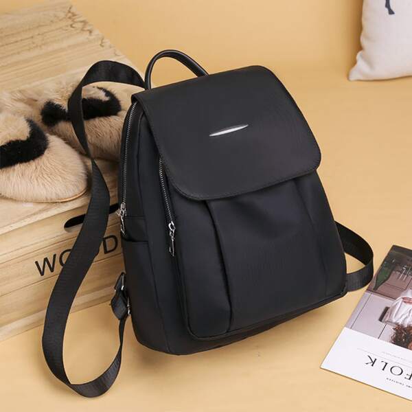 

Minimalist Large Capacity Backpack, Black