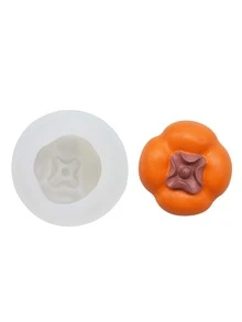1pc DIY Silicone Persimmon Shaped Mold - White - View 5
