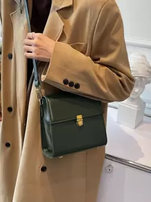 À Prova D'Água, Leve, Casual De Negócios, Mini Bolsa Quadrada Com Detalhes De Ponto, Para Meninas Adolescentes, Mulheres, Estudantes Universitários, Novatos E Trabalhadores De Colarinho Branco, Perfeita Para Escritório, Faculdade, Trabalho, Negócios, Deslocamento Diário, Ao Ar Livre, Viagens, Passeios