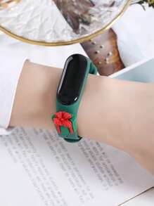 Christmas Gift Box Decor Electronic Watch - Green - View 3