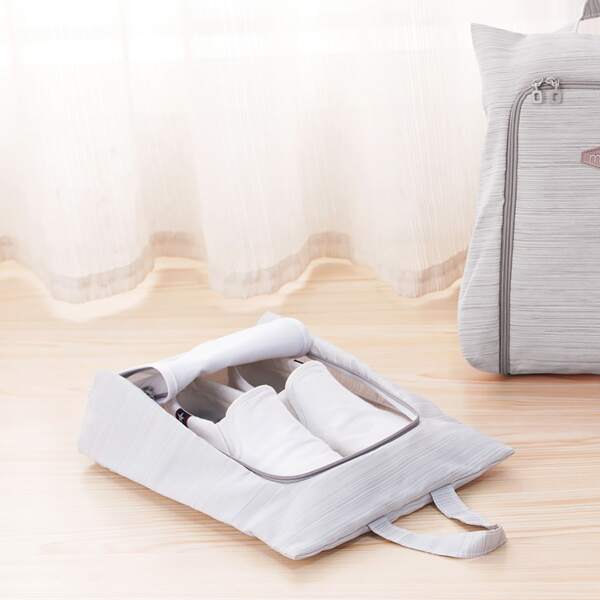 

2pcs Travel Shoes Storage Bag, Grey
