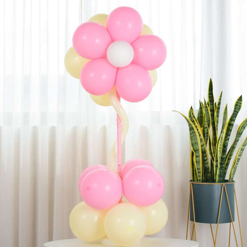 

21pcs Flower Balloon Set, Multicolor