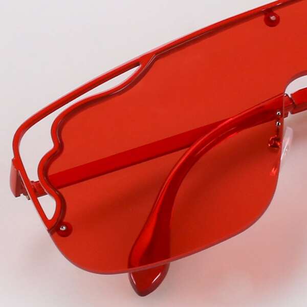 

Flat Top Shield Sunglasses