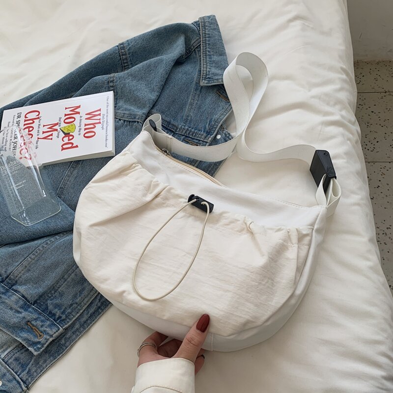 

Minimalist Shoulder Bag, White