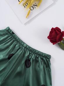 Bộ ngủ Thắt nút Chấm bi Thanh lịch - Nhiều màu - Xem 5