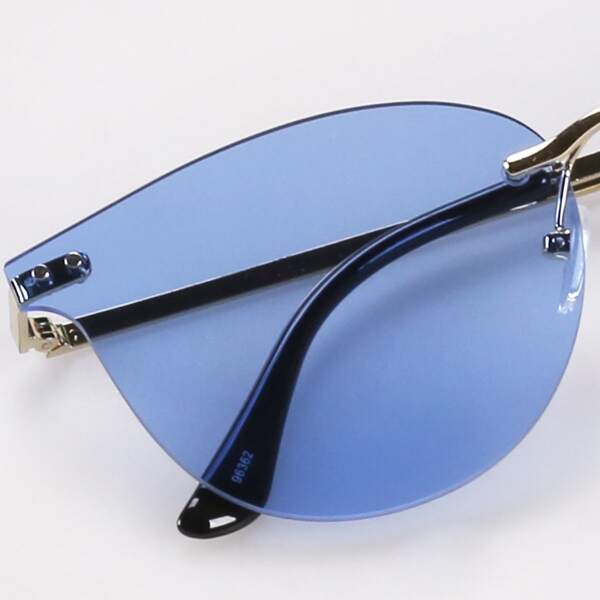 

Tinted Lens Rimless Sunglasses