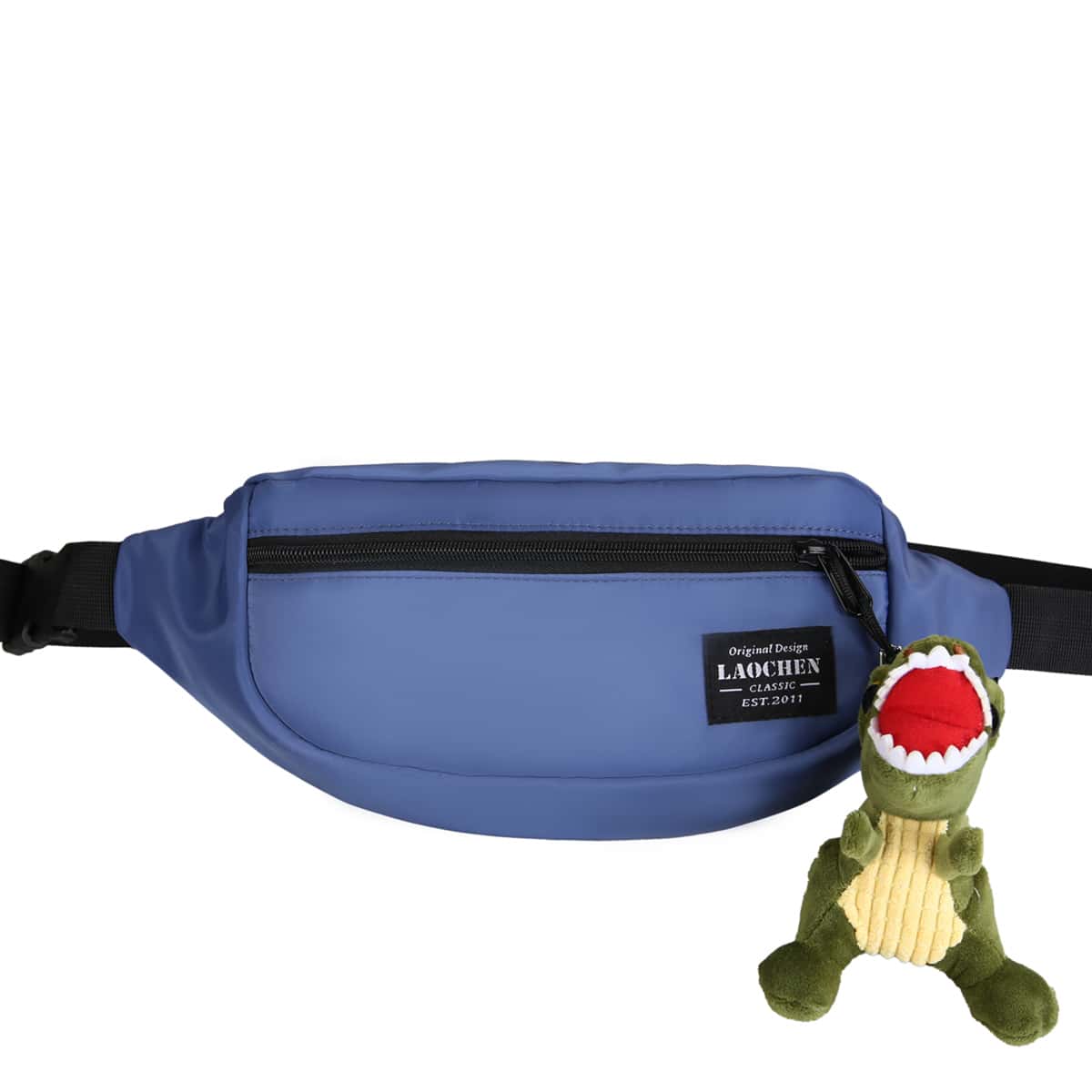 

Zip Front Fanny Pack, Blue