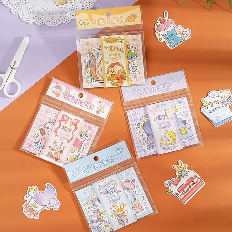 

20pcs Cartoon Graphic Random Sticker, Multicolor