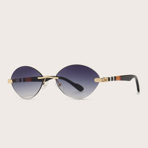 

Ombre Lens Rimless Sunglasses